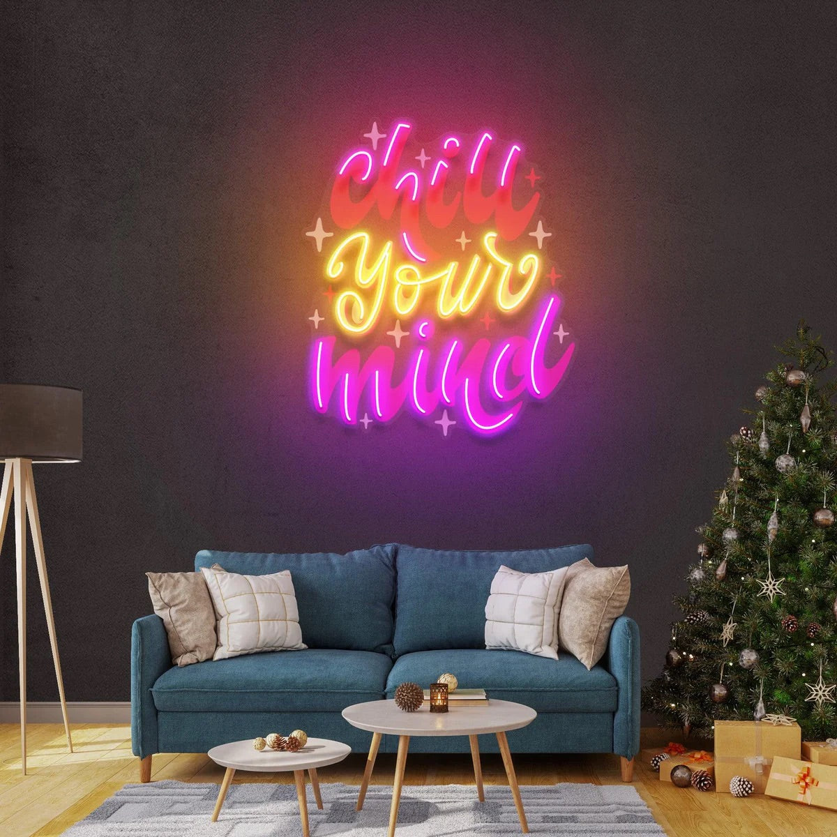 Chill Your Mind Led Neon Acrylic Artwork