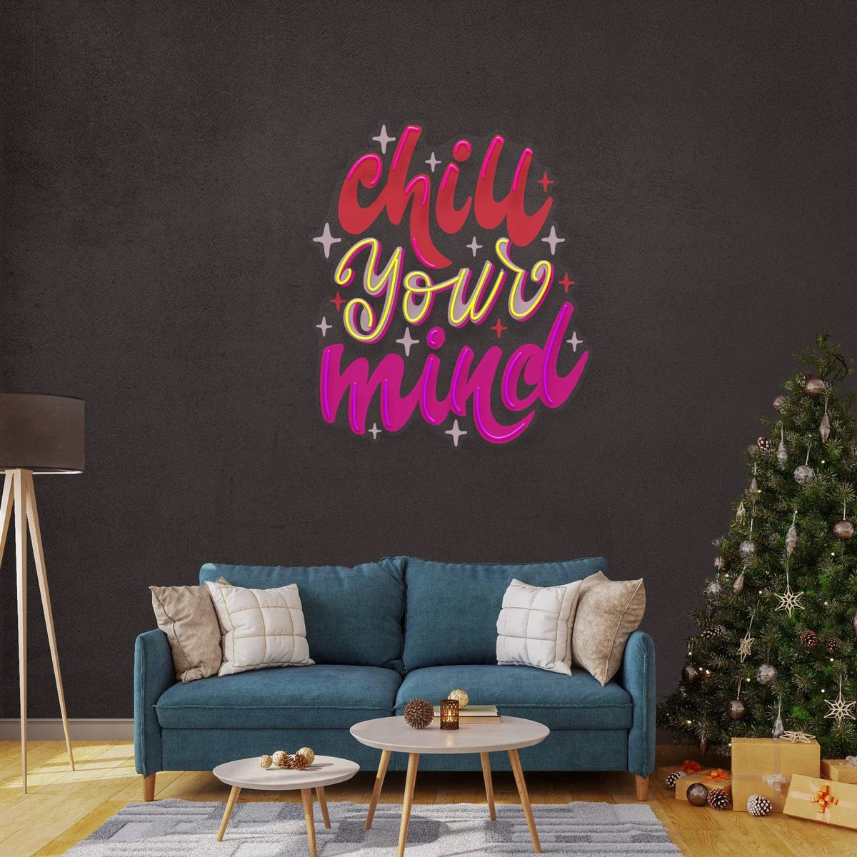 Chill Your Mind Led Neon Acrylic Artwork