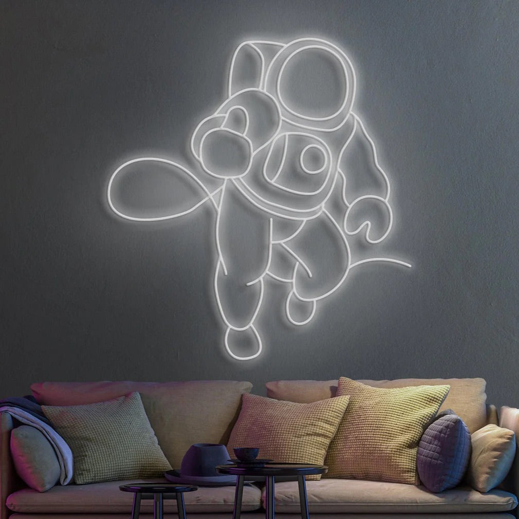 Astronaut LED Neon Sign