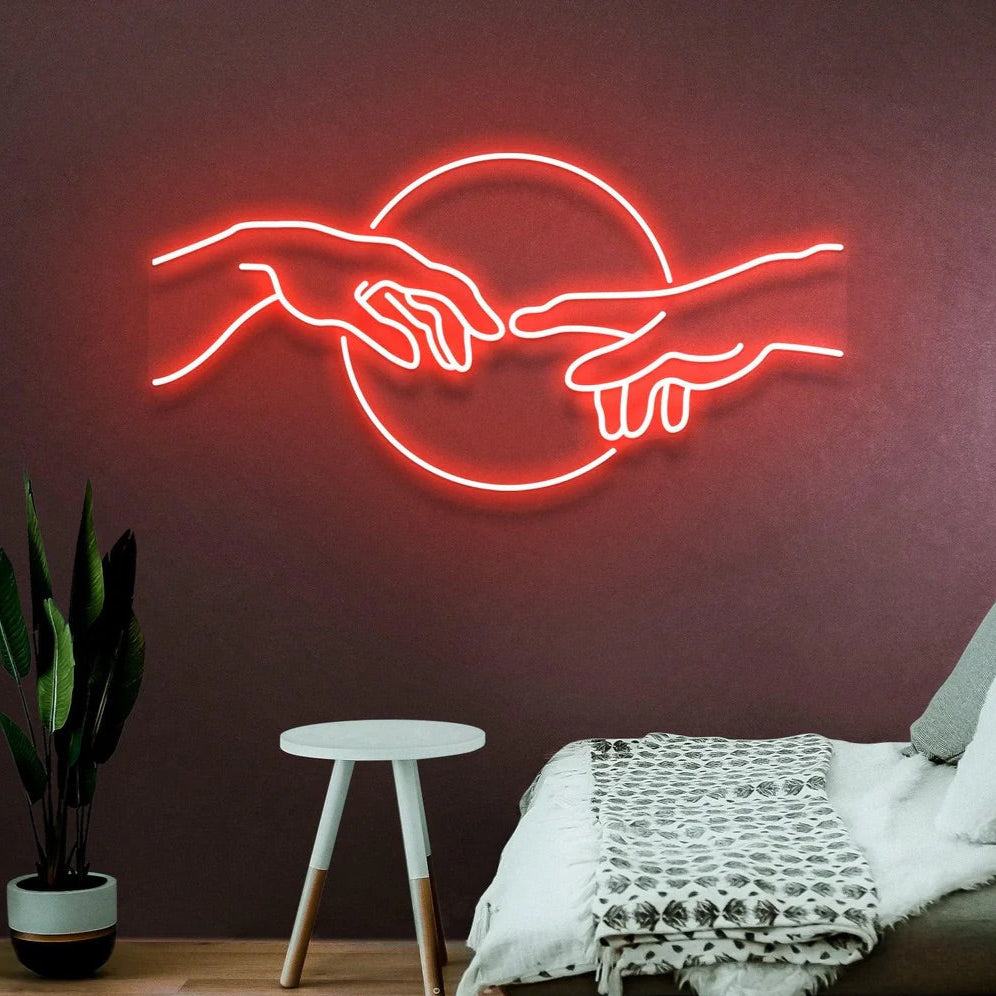 Create Of Adam Neon Sign