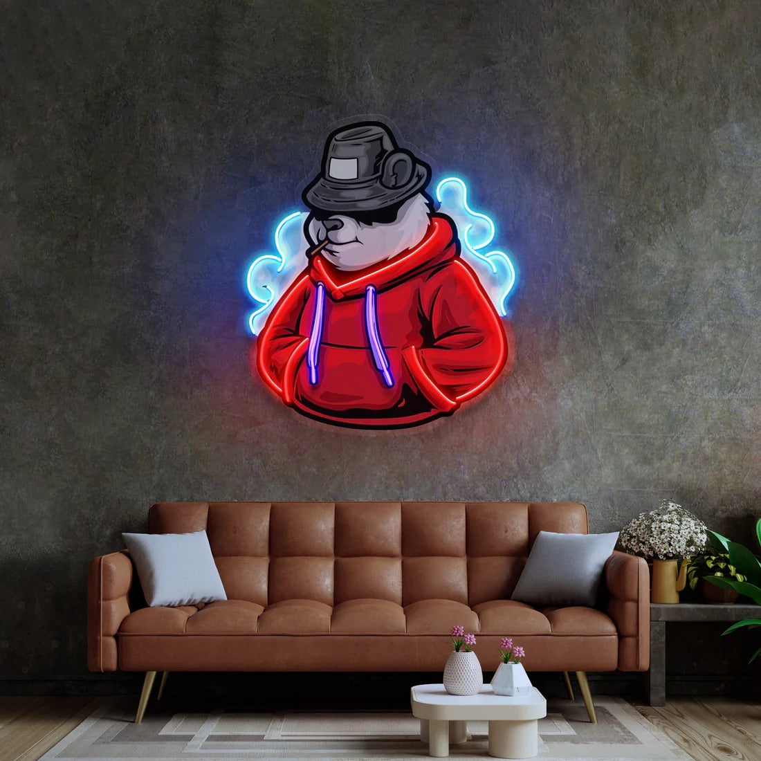 Panda Hoodie Pop Art