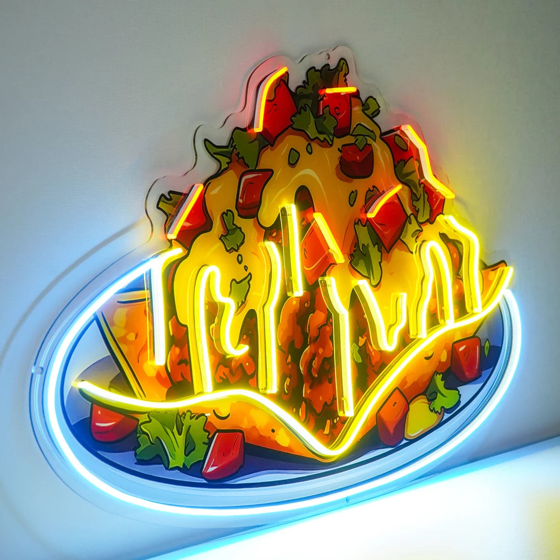 Chili Cheese Nachos Pop Art