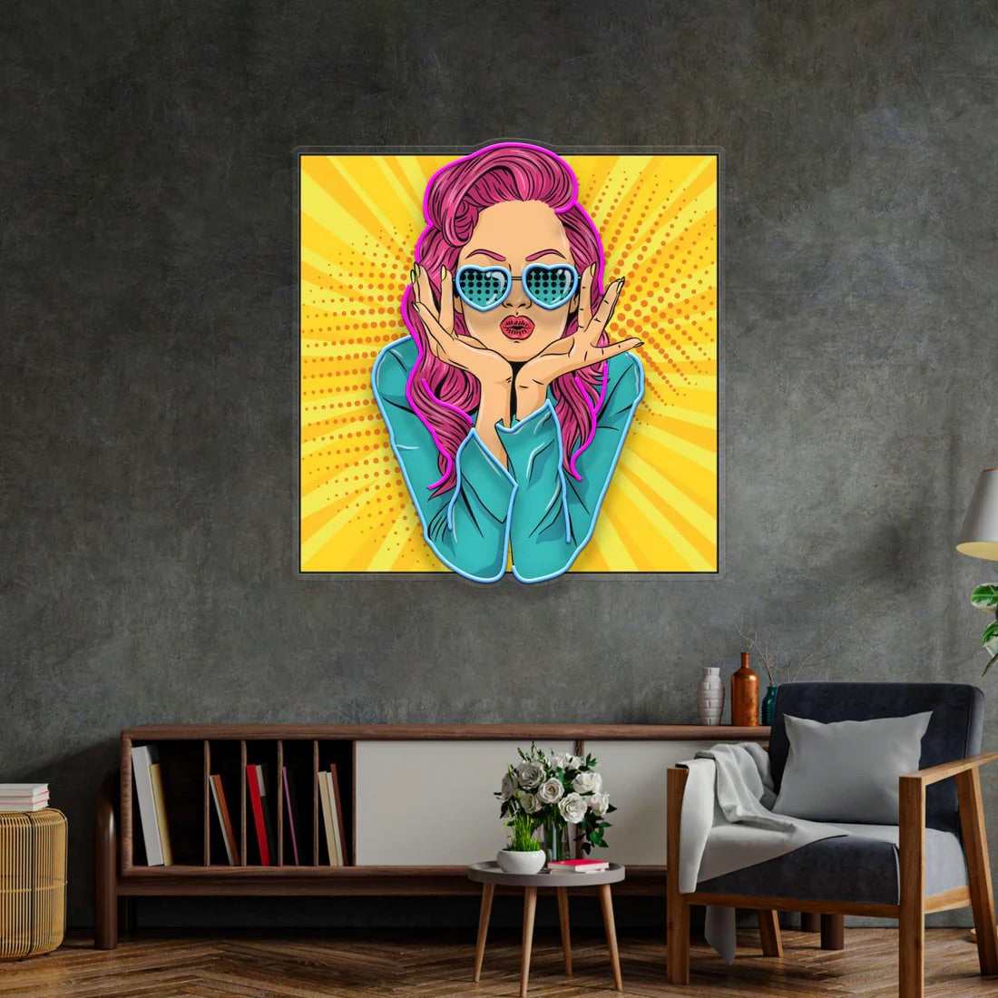 Women Retro Pop Art