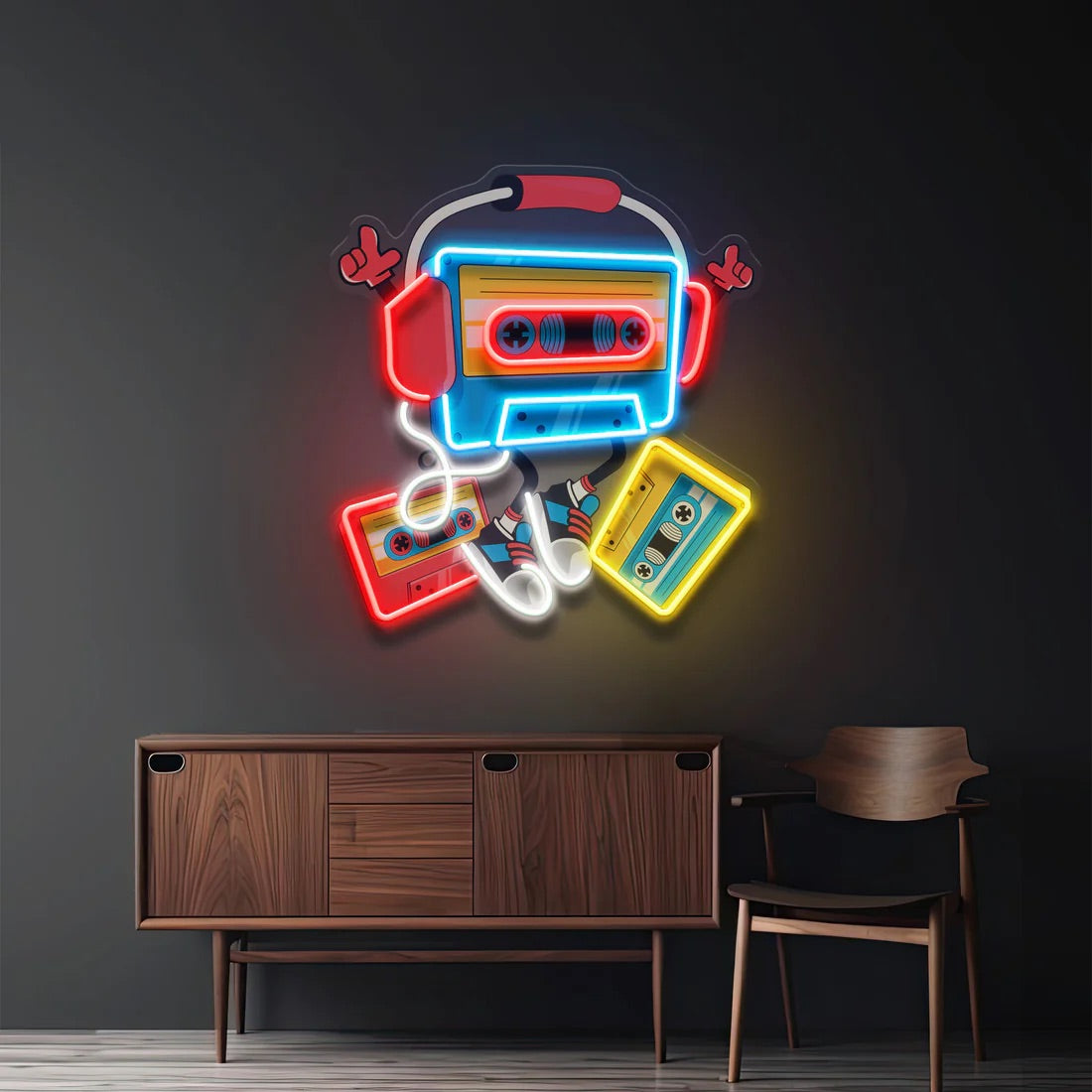 Music Cassette Pop Art