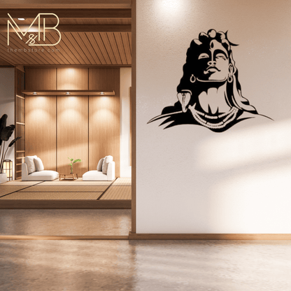 adiyogi wall art for living room