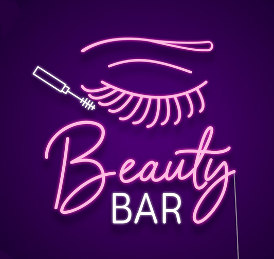 Beauty bar Neon Sign - Makkar & Brothers