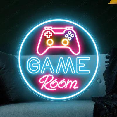 Game Room Logo Neon Sign - Makkar & Brothers