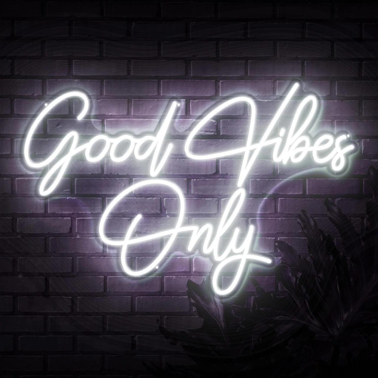 Good Vibes Only Neon