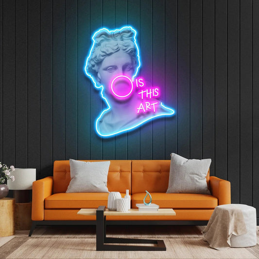 Is This Art Acrylic Artwork Pop Art