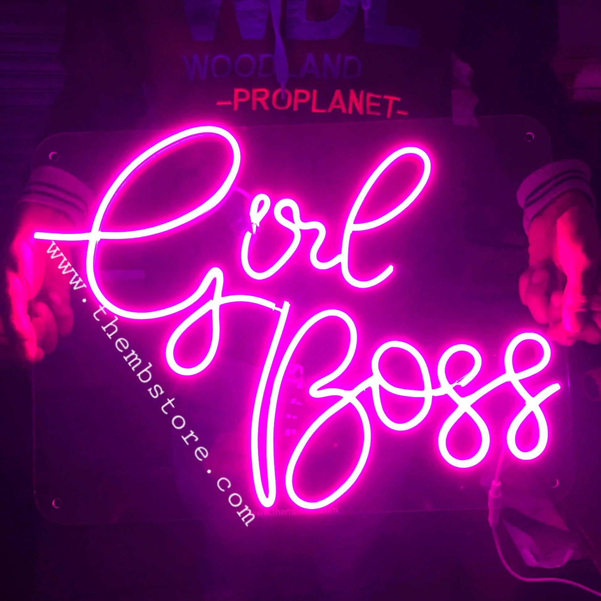 Girl Boss Neon Sign - Makkar & Brothers