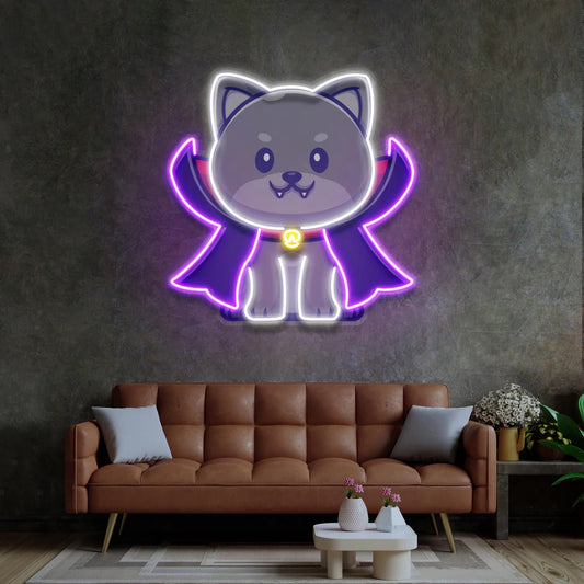 Dracula Dog Pop Art
