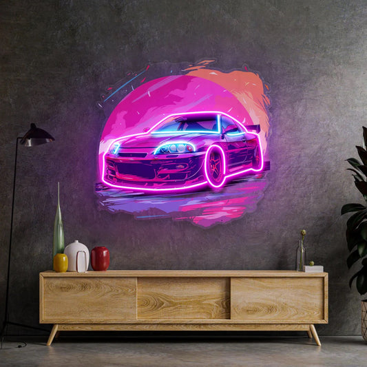 Colorful Car Pop Art