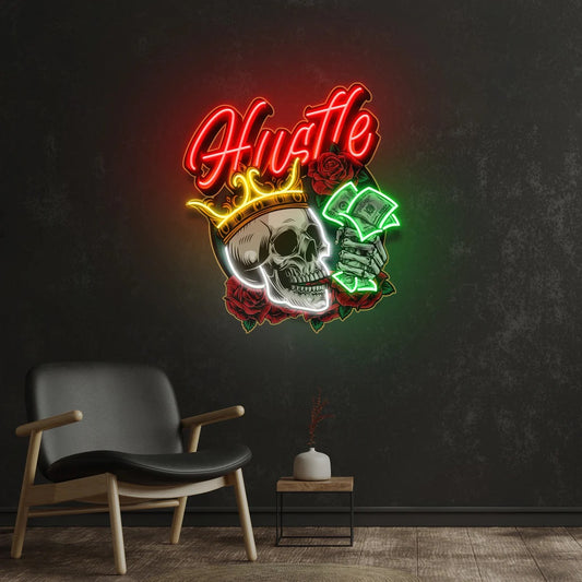 Rich Skull Pop Art