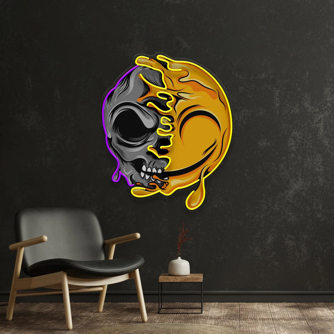 Face Off Acrylic Artwork