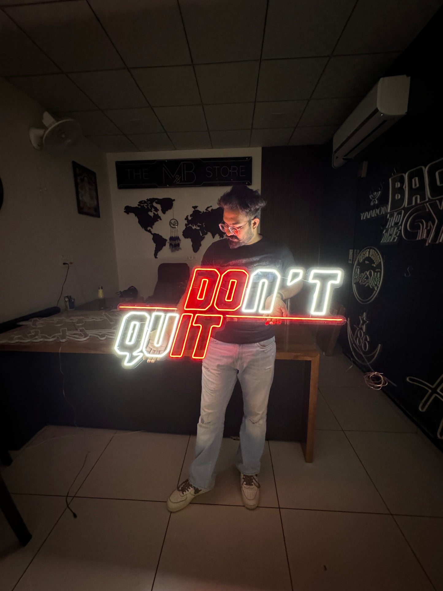 Dont Quit Neon Sign
