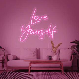 Love Yourself Neon Sign - Makkar & Brothers