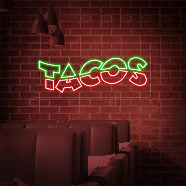 Tacos Neon Sign - Makkar & Brothers
