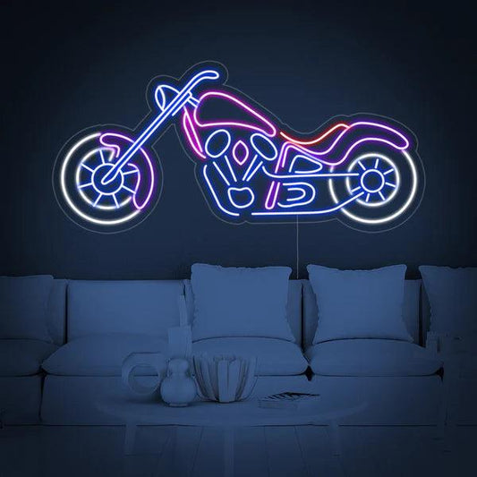 Harley Neon Sign | Motorbike Neon Sign - Makkar & Brothers