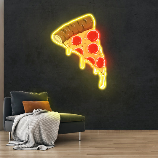 Pizza Art Work Led Neon Sign Light