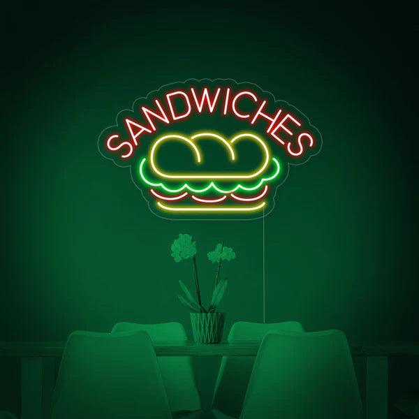 Sandwiches Neon Sign