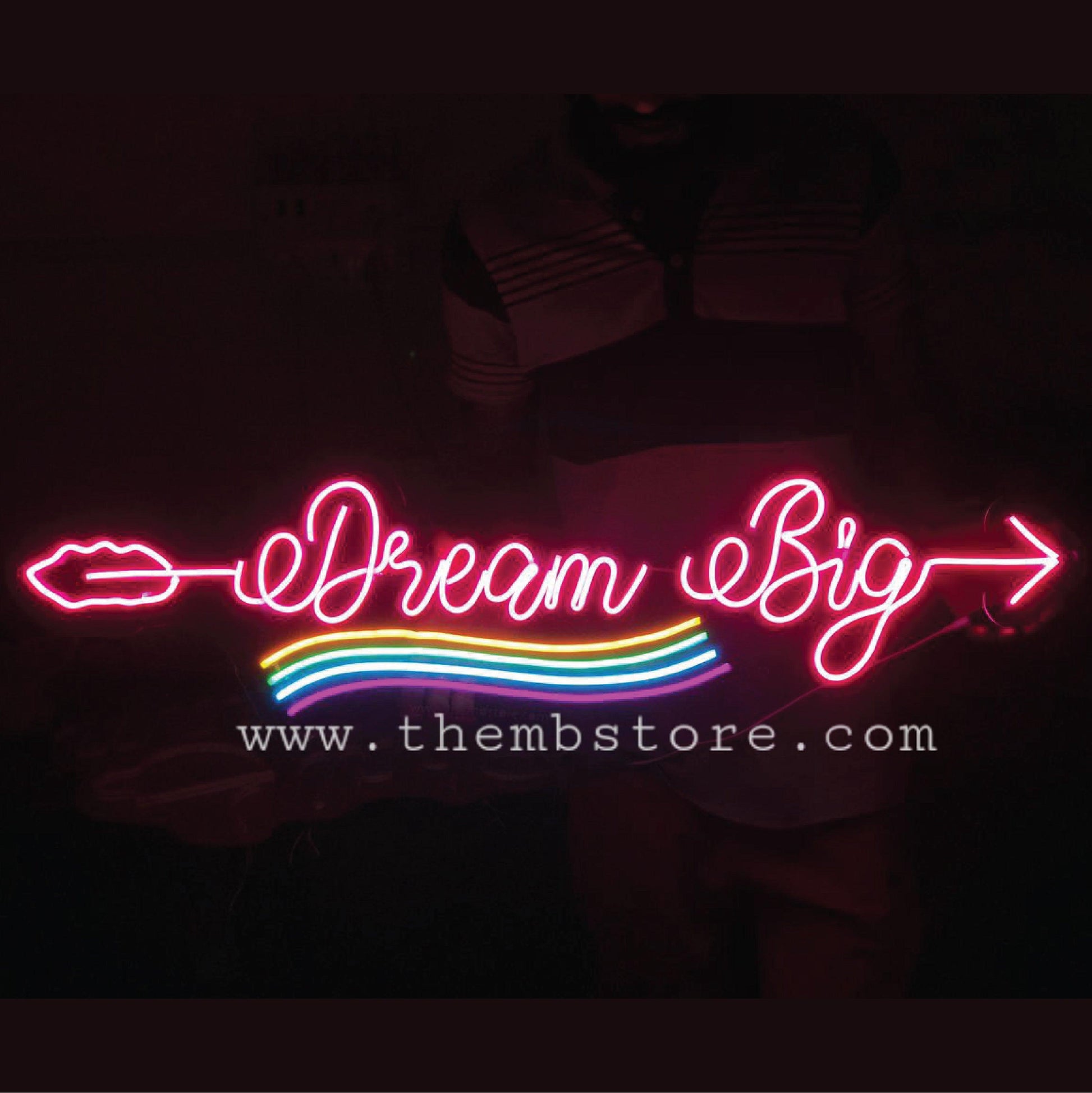 Dream Big Neon Sign - Makkar & Brothers