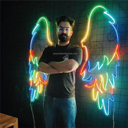 Running Lights Neon Wings