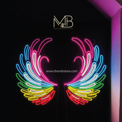 Multicolor Butterfly Wings 48 x 52 inches