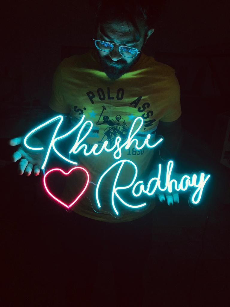 Couple Name neon Sign