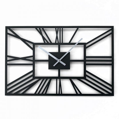 black rectangular clock