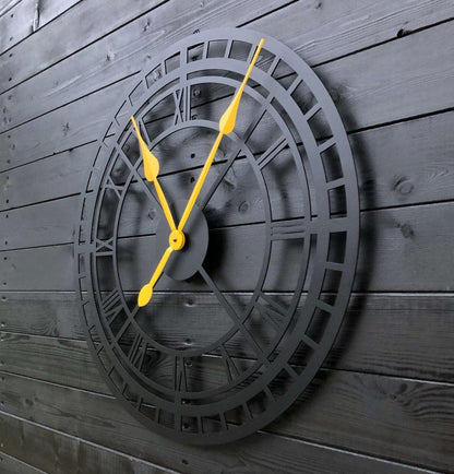 yellow rail clock