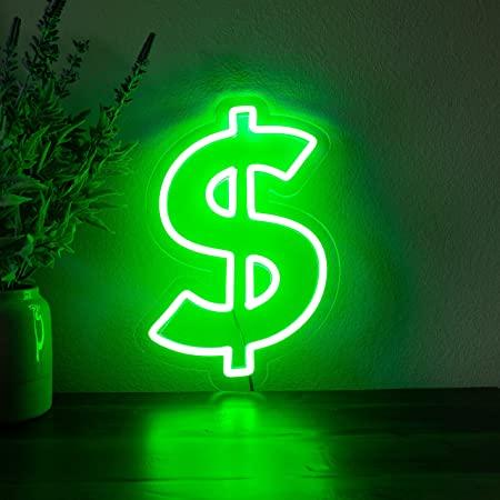 Dollar sign Neon