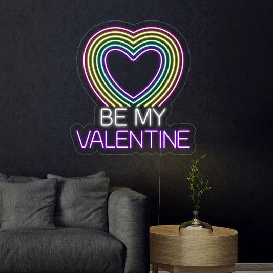 Be My Valentine Neon Sign - Makkar & Brothers