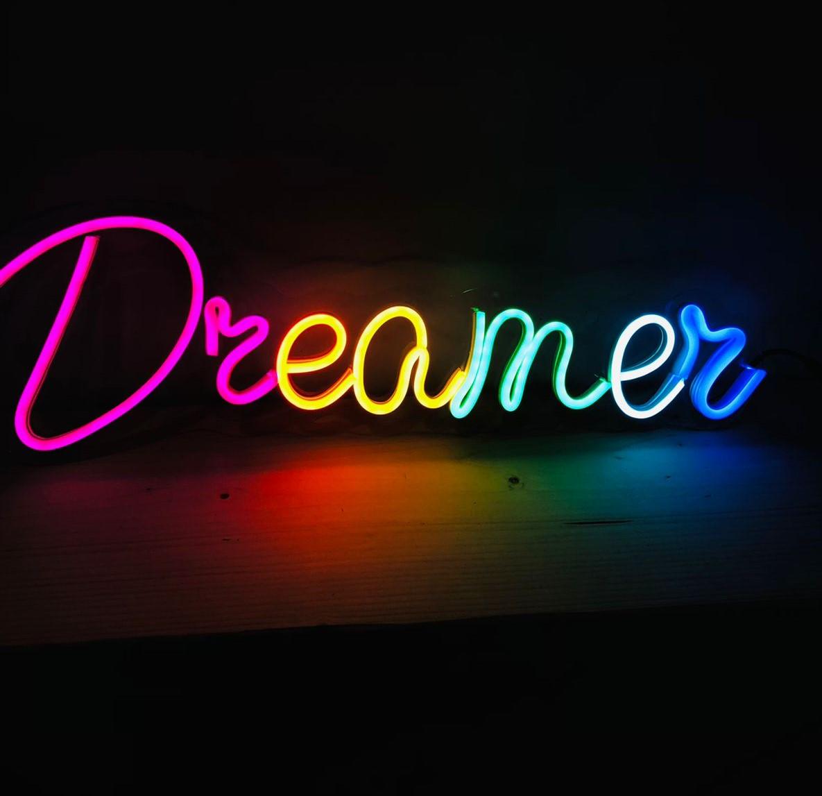 Dreamer Neon Sign