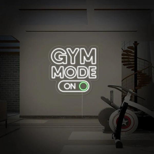 Gym Mode On | GYM Neon | Neon Lights for GYM - Makkar & Brothers