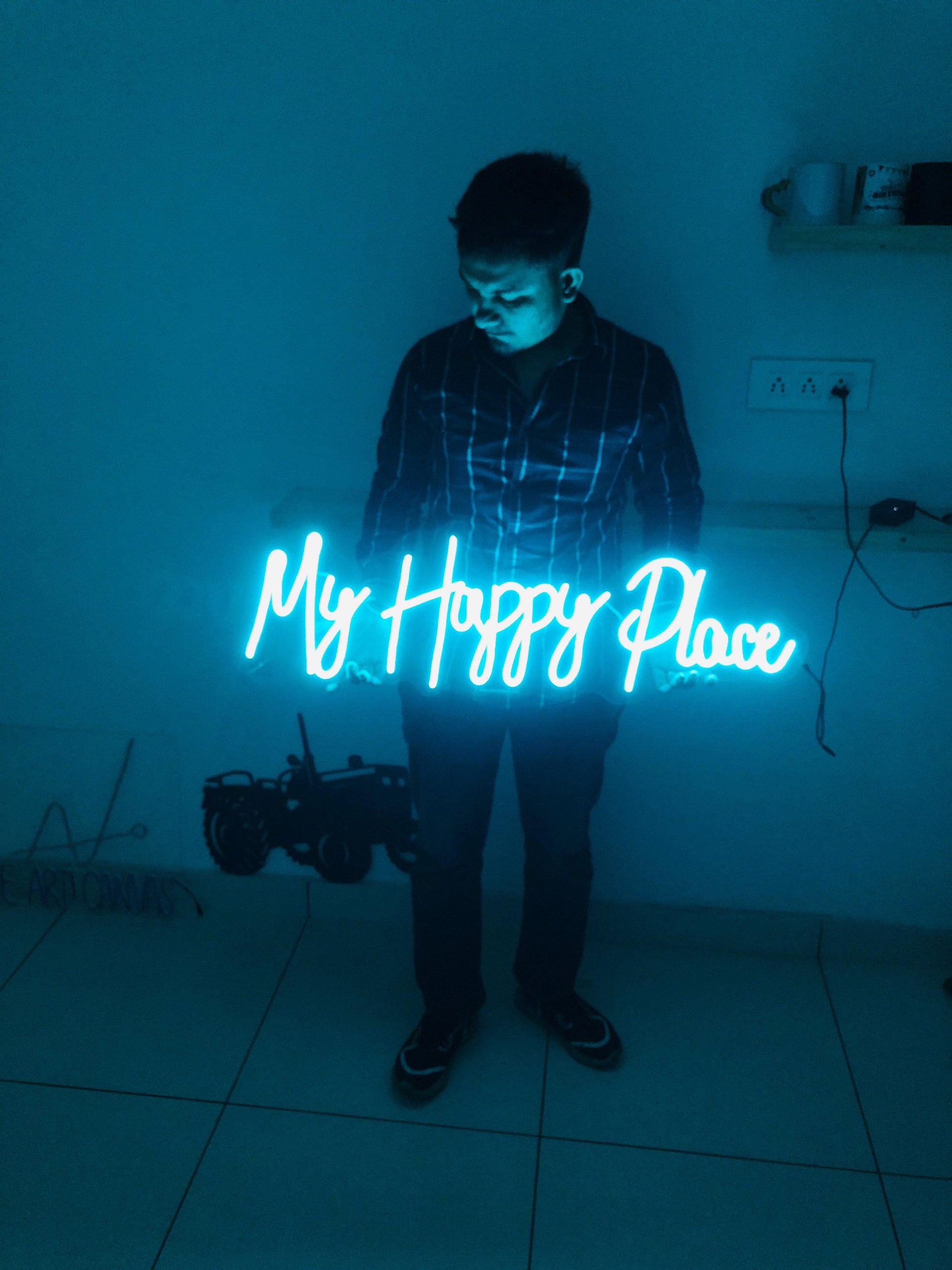 My Happy Place Neon - Makkar & Brothers