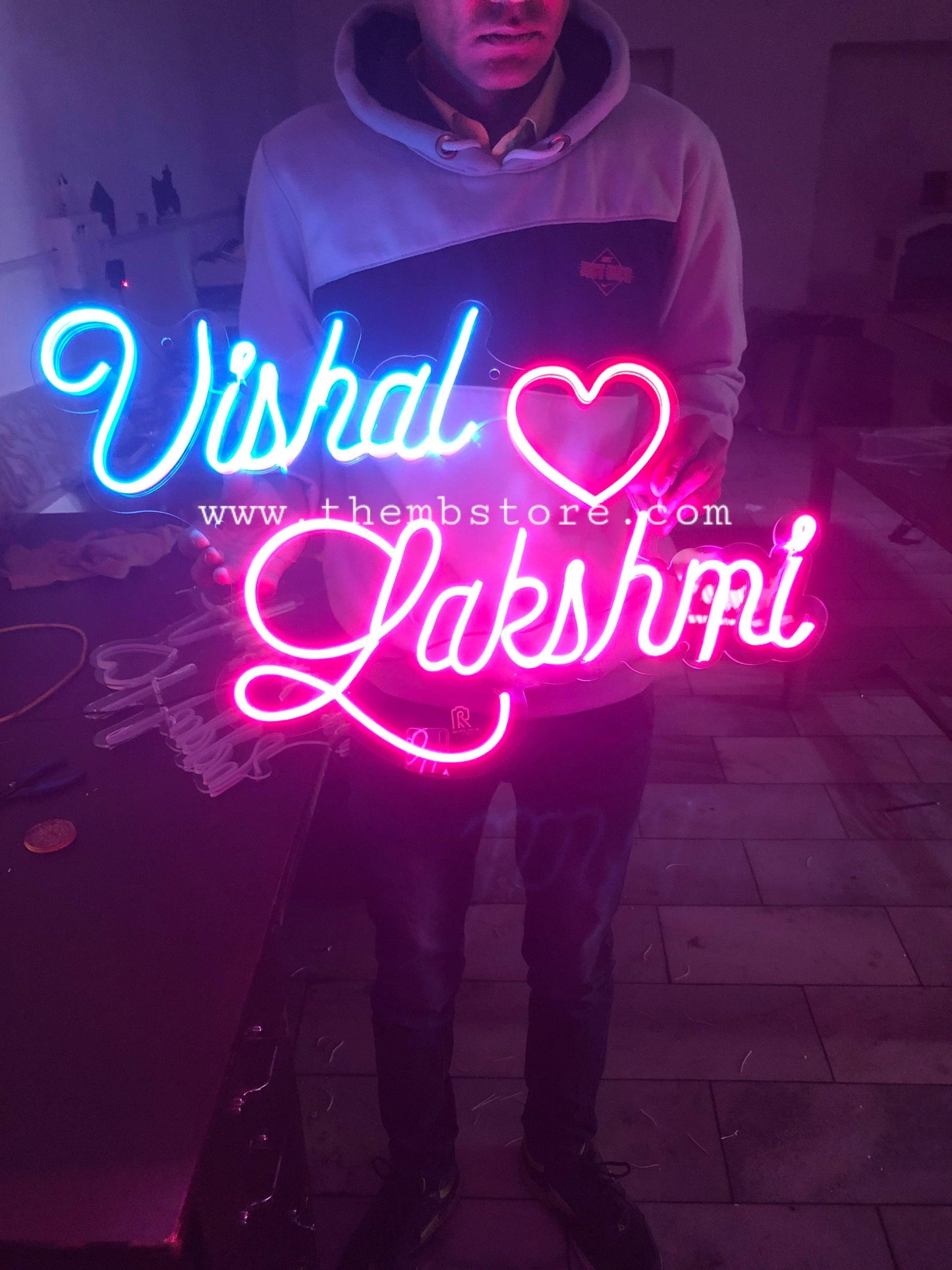 Couple Name neon Sign