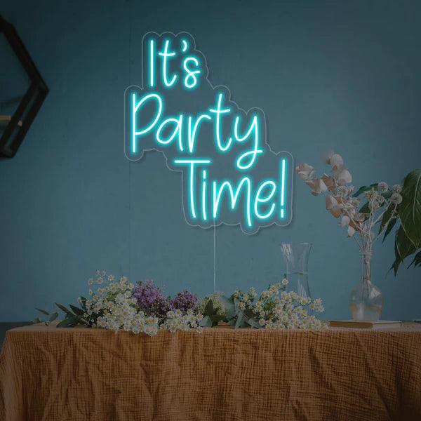 Its Party Time Neon Sign