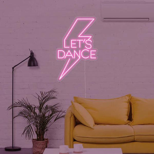Lets Dance Neon Sign - Makkar & Brothers