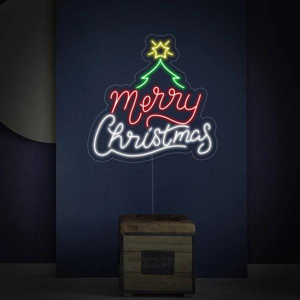 Merry Christmas Neon Sign - Makkar & Brothers