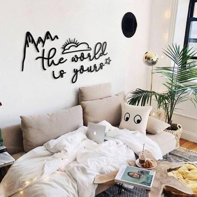The World is Yours Wall Art - Makkar & Brothers
