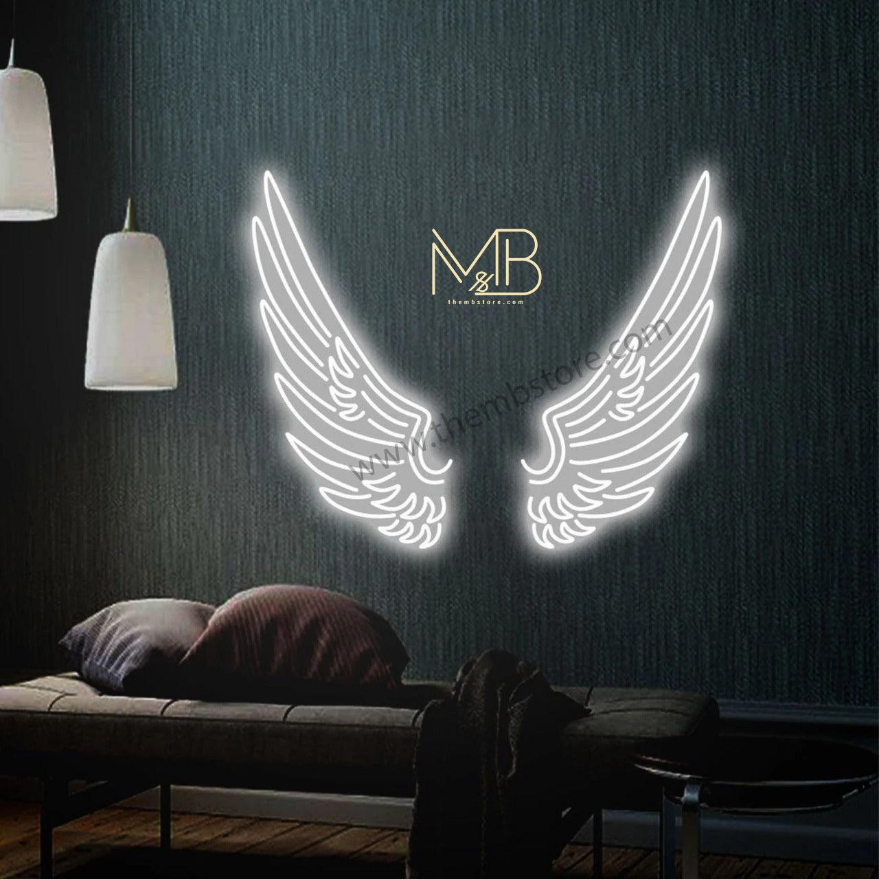 Single Color Neon Wings