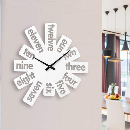 WORD NUMBERS CLOCK - Makkar & Brothers