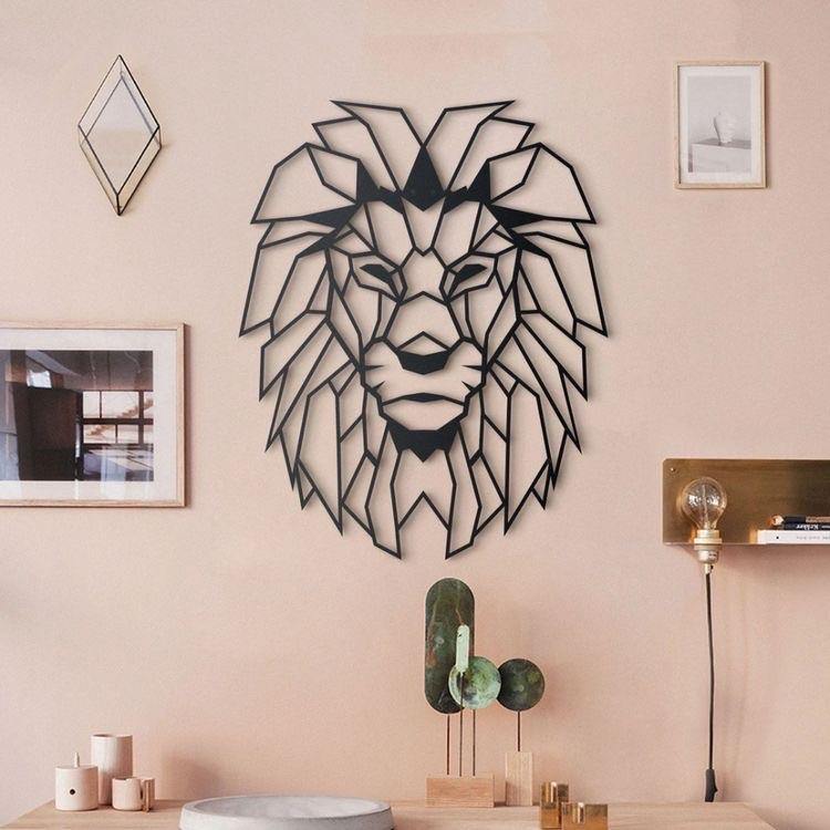 Lion Head Wall Hanging - Makkar & Brothers