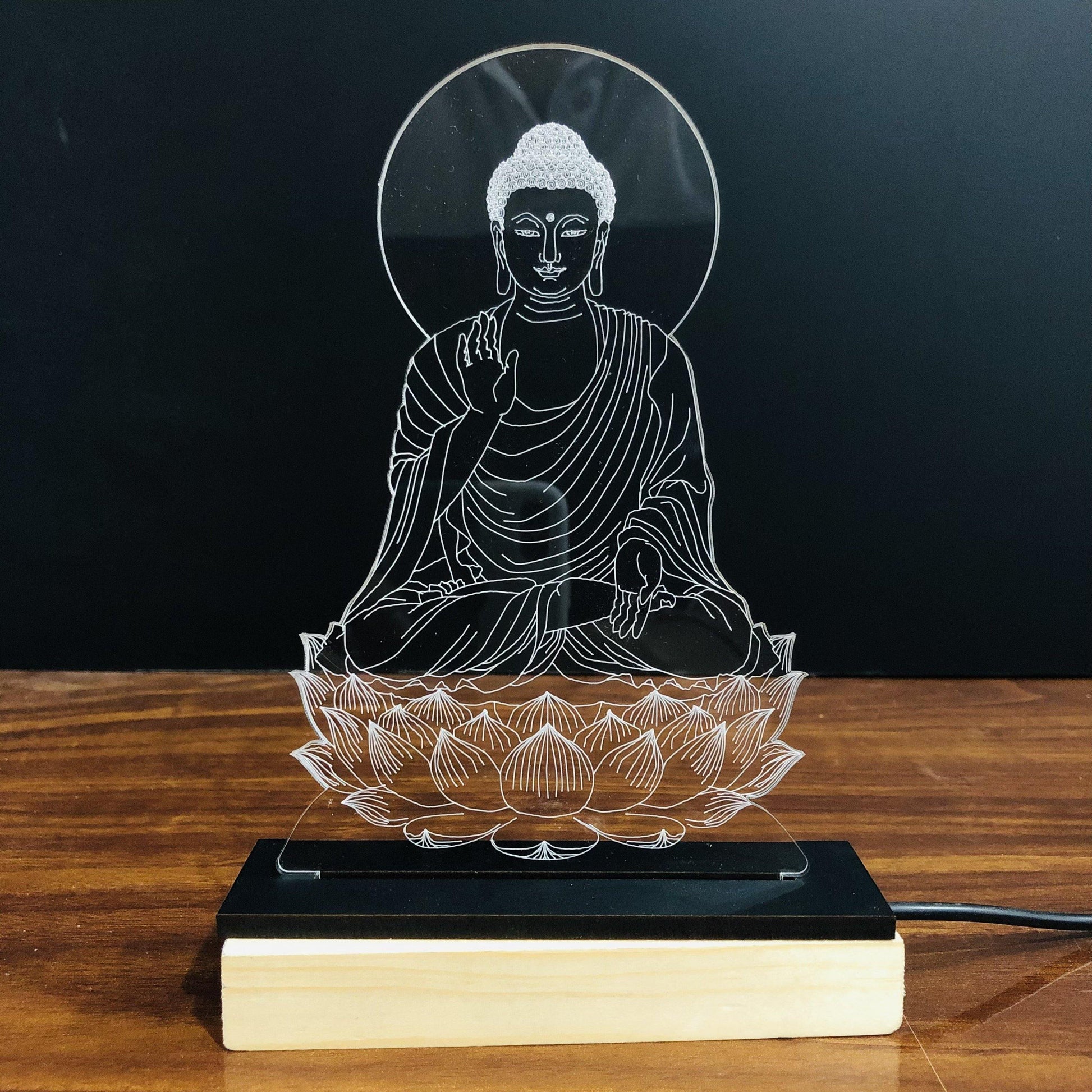 Buddha Illusion Lamp