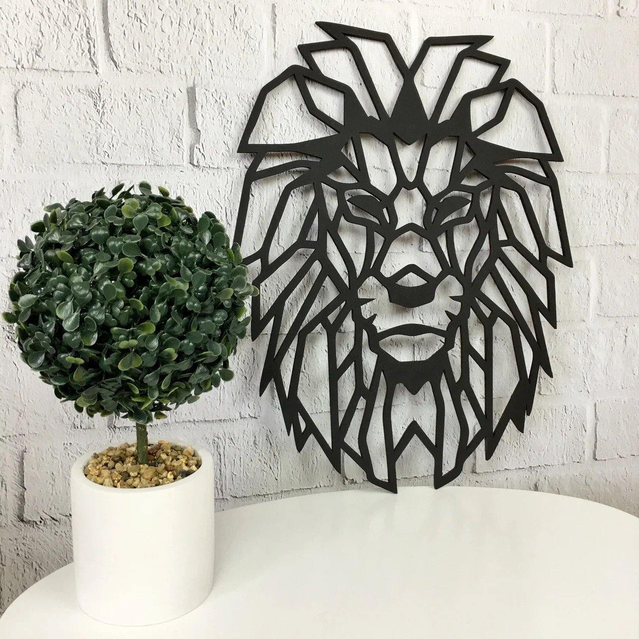 Lion Head Wall Hanging - Makkar & Brothers