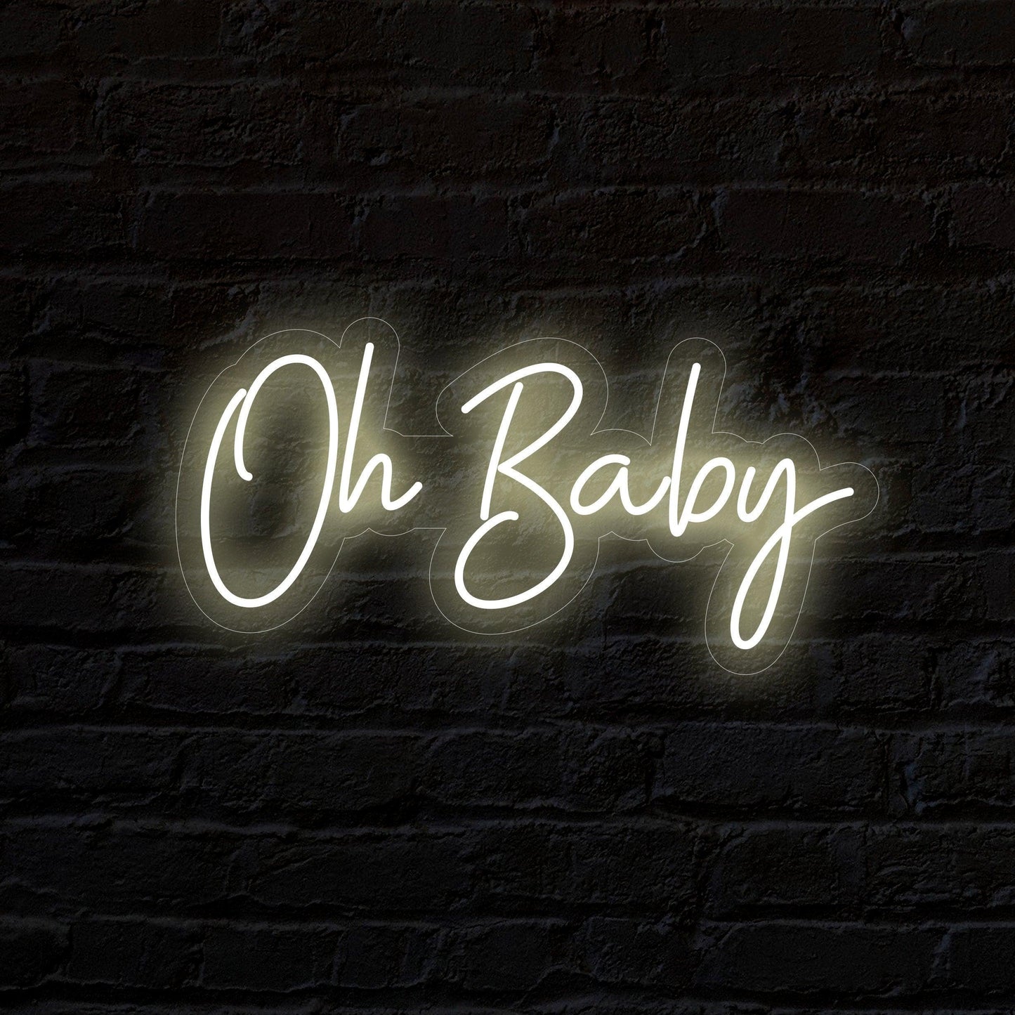 Oh Baby Neon sign